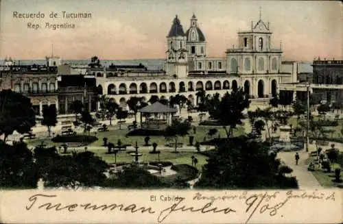 Ak Tucumán Argentinien, El Cabildo