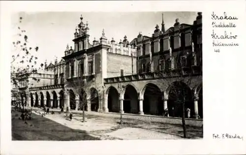 Ak Kraków Krakau Polen, Tuchhalle