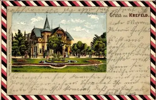 Passepartout Litho Krefeld am Niederrhein, Kurhaus