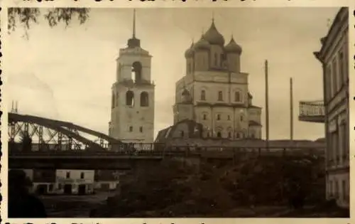 Foto Ak Pleskau Pskow Russland, Svyato-Troitskiy Kafedral'nyy Sobor