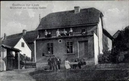 Ak Wichmar in Thüringen, Gasthaus zur Linde