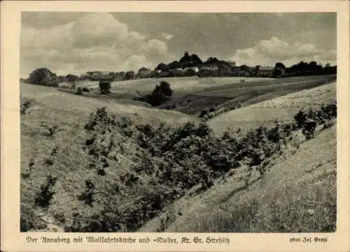 Ak Góra Świętej Anny Sankt Annaberg Oberschlesien, Wallfahrtskirche, Kloster