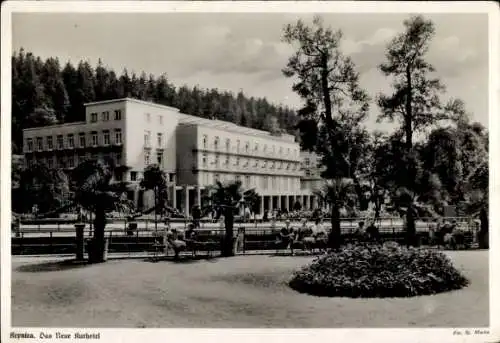 Ak Krynica Zdrój Polen, Neues Kurhotel