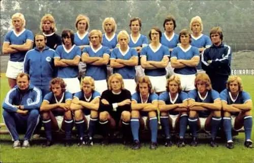 Ak Fußball, Fußballmannschaft FC Schalke 04, Braun, Hessling, Fischer, Sobieray