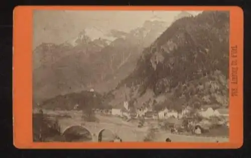 CdV Foto Amsteg Kanton Uri, Blick auf den Ort