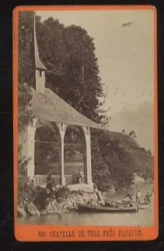 CdV Foto Sisikon (Fluelen), Kanton Uri, Schweiz, Tellskapelle, Vierwaldstätter See