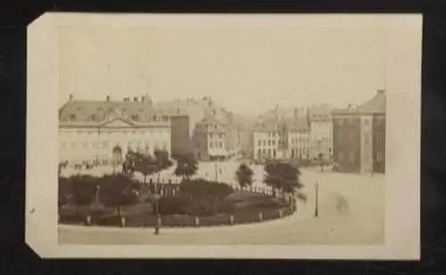 CdV Foto Dänemark Kopenhagen, Königsplatz