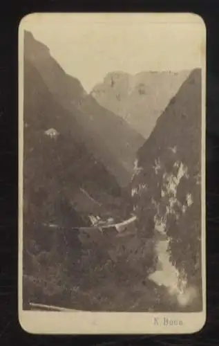 CdV Foto Österreich Salzburg, Pass Lueg