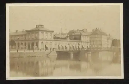 CdV Foto Straßburg Straßburg Elsass Bas Rhin, Gare du chemin de fer près du Kellermann