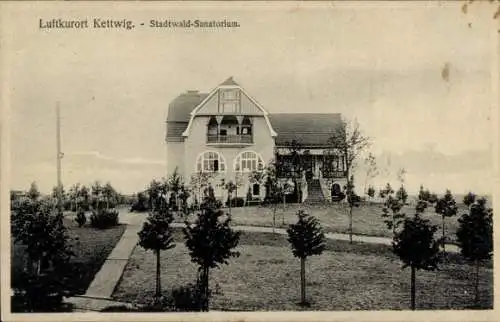 Ak Kettwig Essen im Ruhrgebiet, Stadtwald-Sanatorium