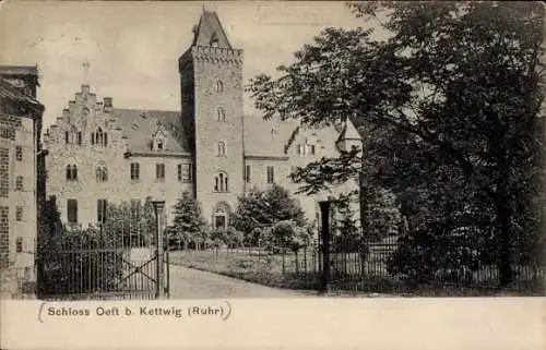 Ak Kettwig Essen im Ruhrgebiet, Haus Oefte, Schloss Oeft