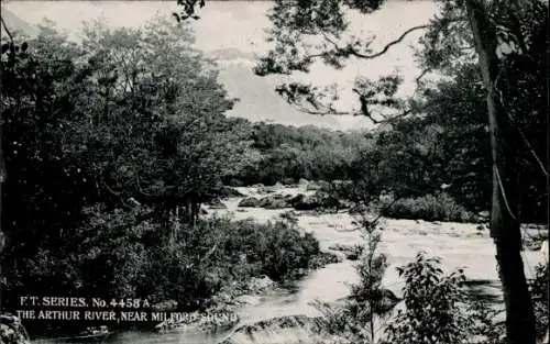 Ak Neuseeland, Arthur-River, Milford Sound