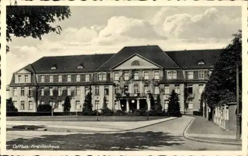 Ak Cottbus in der Niederlausitz, Krankenhaus