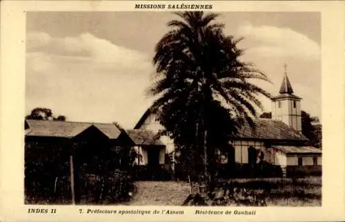 Ak Assam Indien, Missions Salesiennes, Residence de Gauhait