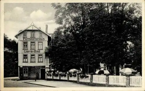 Ak Helmstedt in Niedersachsen, Pensionshaus Clara-Bad