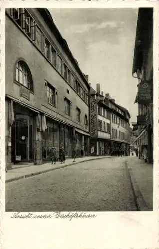 Ak Helmstedt in Niedersachsen, Geschäftshäuser Carl Karutz, Spezialhaus für Textilwaren