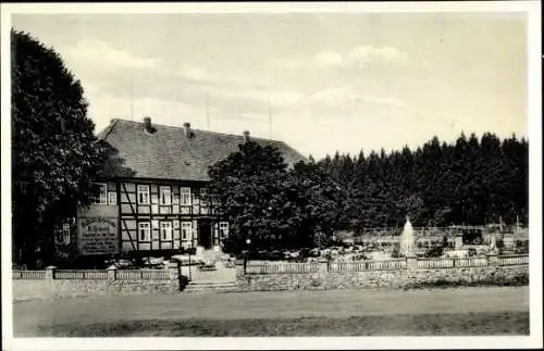 Ak Herzberg am Harz, Gasthof Aschenhütte