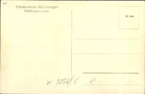 Ak Münchehagen Rehburg Loccum in Niedersachsen, Schullandheim