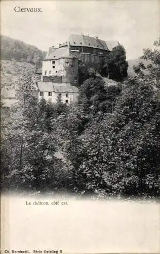 Ak Clervaux Clerf Luxembourg, Schloss