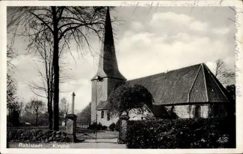 Ak Hamburg Wandsbek Rahlstedt, Kirche