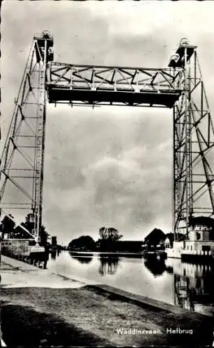 Ak Waddinxveen Südholland, Hefbrug