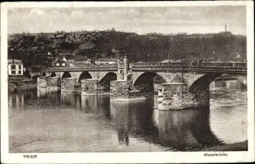 Ak Trier an der Mosel, Moselbrücke