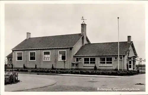 Ak Buitenpost Achtkarspelen Friesland Niederlande, Gymnastikgebäude