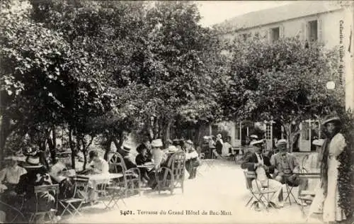 Ak Beg Meil Fouesnant Finistère, Terrasse des Grand Hotel