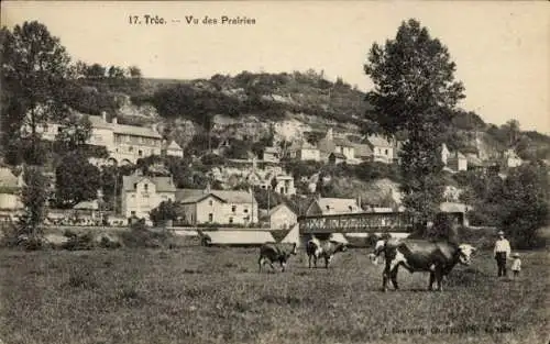 Ak Troo Loir et Cher, Vu des Prairies