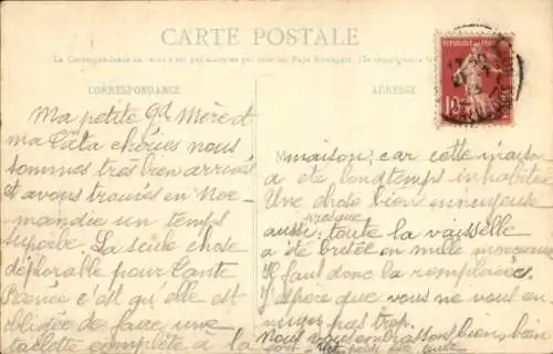 Ak Morsalines Manche, Kirche