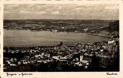 Ak Bregenz am Bodensee Vorarlberg, Gesamtansicht