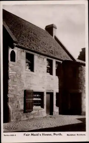 Ak Perth Schottland, Fair Maid's House