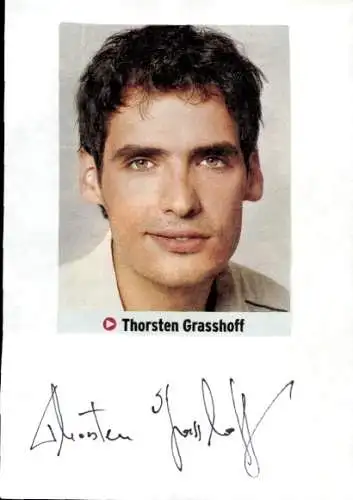 Ak Schauspieler Paul Thorsten Grasshoff, Portrait, Autogramm