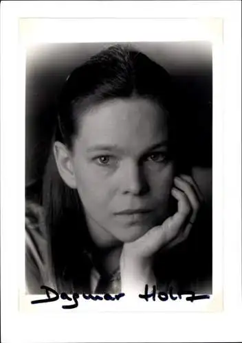 Ak Schauspielerin Dagmar Holtz, Portrait, Autogramm