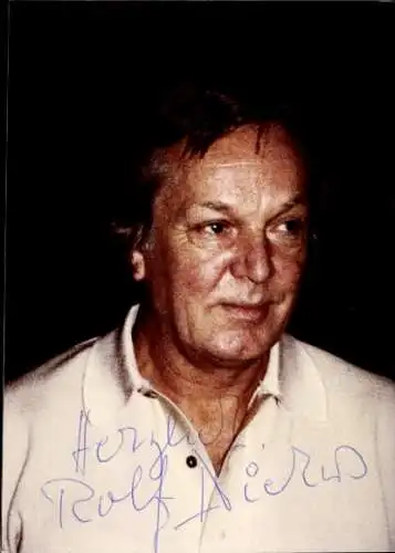 Ak Schauspieler Rolf Nickers, Portrait, Autogramm