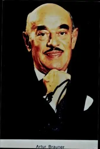 Ak Schauspieler Artur Brauner, Portrait, Autogramm