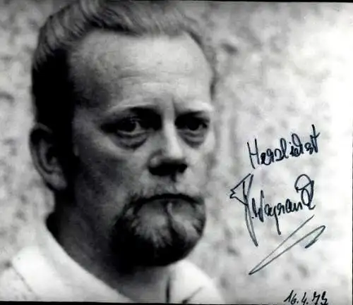 Ak Schauspieler, Portrait, Autogramm