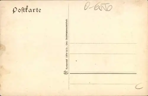 Passepartout Ak Schleiz im Vogtland Thüringen, Jahreszahl 1906, Teilansichten