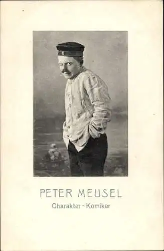 Ak Charakter-Komiker Peter Meusel, Schauspieler