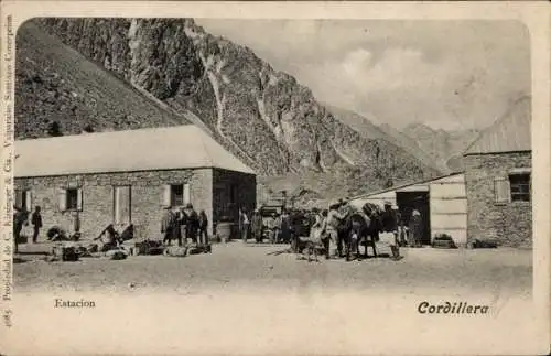 Ak Cordillera Chile, Bahnhof