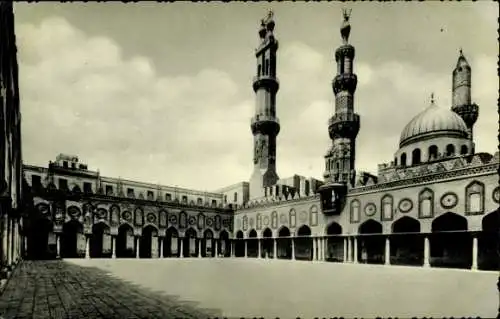 Ak Cairo Kairo Ägypten, Inneres der Azhar Moschee