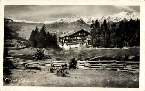 Ak Schwaz in Tirol, Rodelhütte Grafenast