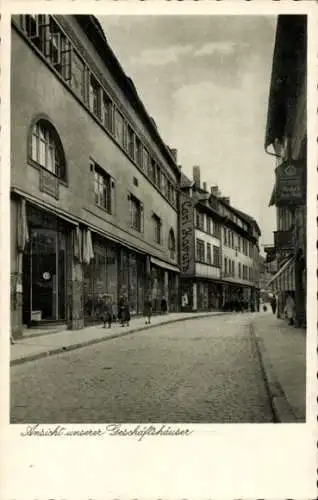 Ak Helmstedt in Niedersachsen, Geschäftshäuser Carl Karutz, Spezialhaus für Textilwaren