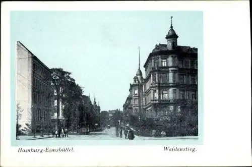 Ak Hamburg Eimsbüttel, Weidenstieg