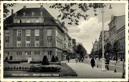 Ak Neumünster in Holstein, Martin-Martens-Platz