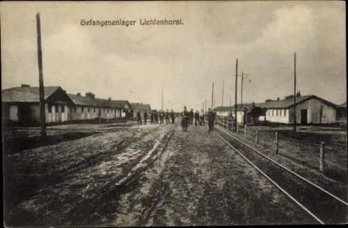 Ak Nienburg an der Weser, Gefangenenlager Lichtenhorst