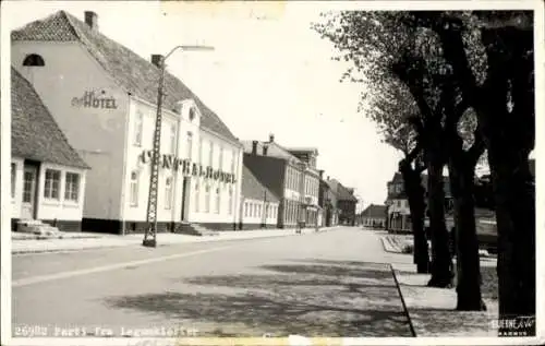 Ak Løgumkloster Lügumkloster Dänemark, Stadtpartie, Central Hotel