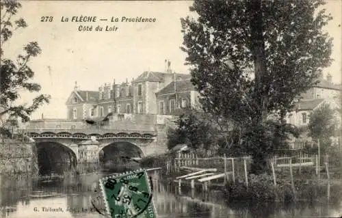 Ak La Flèche Sarthe, La Providence, Côte du Loir