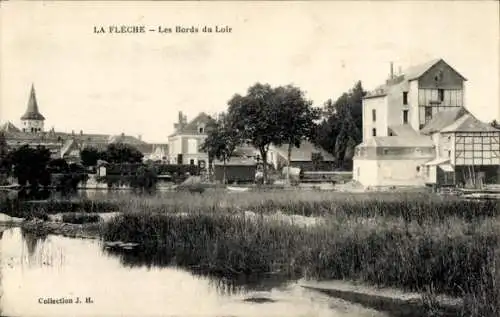 Ak La Flèche Sarthe, Les Bords du Loir