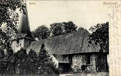 Ak Hamburg Wandsbek Rahlstedt Altrahlstedt, Kirche